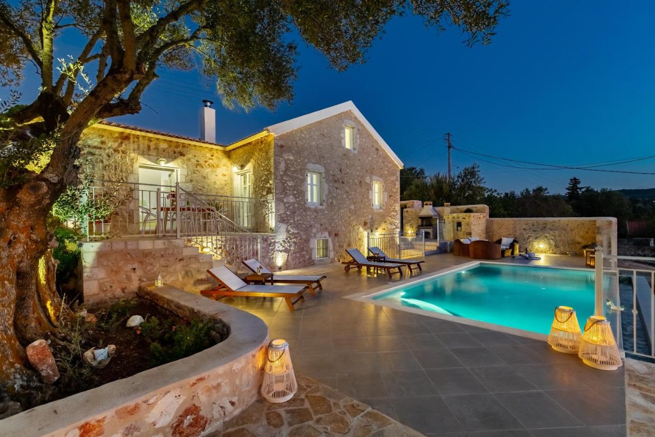 Fiscardo Luxury Stone Villa Alex ,With Sunset View! Fiskardo Luaran gambar